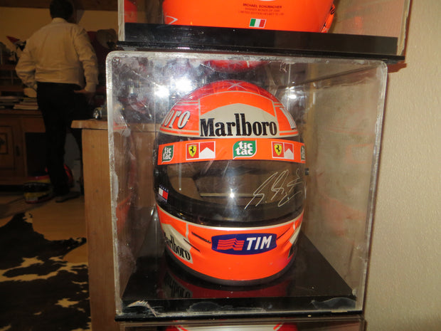 2000 Michael Schumacher replica Helmet signed - Formula 1 Memorabilia
