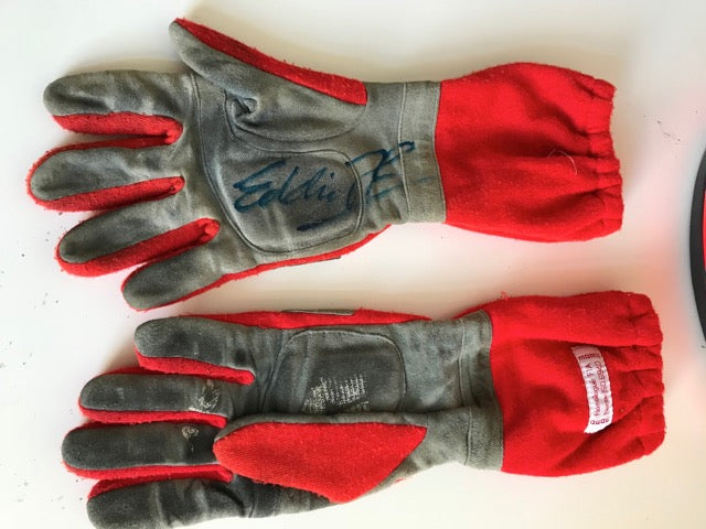momo handschuhe 1996 Eddie Irvine Momo race gloves – Formula 1 Memorabilia