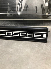 1979 Porsche Racing official dealership illuminated double side sign