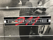 1996 Porsche 911 official dealership illuminated double side sign