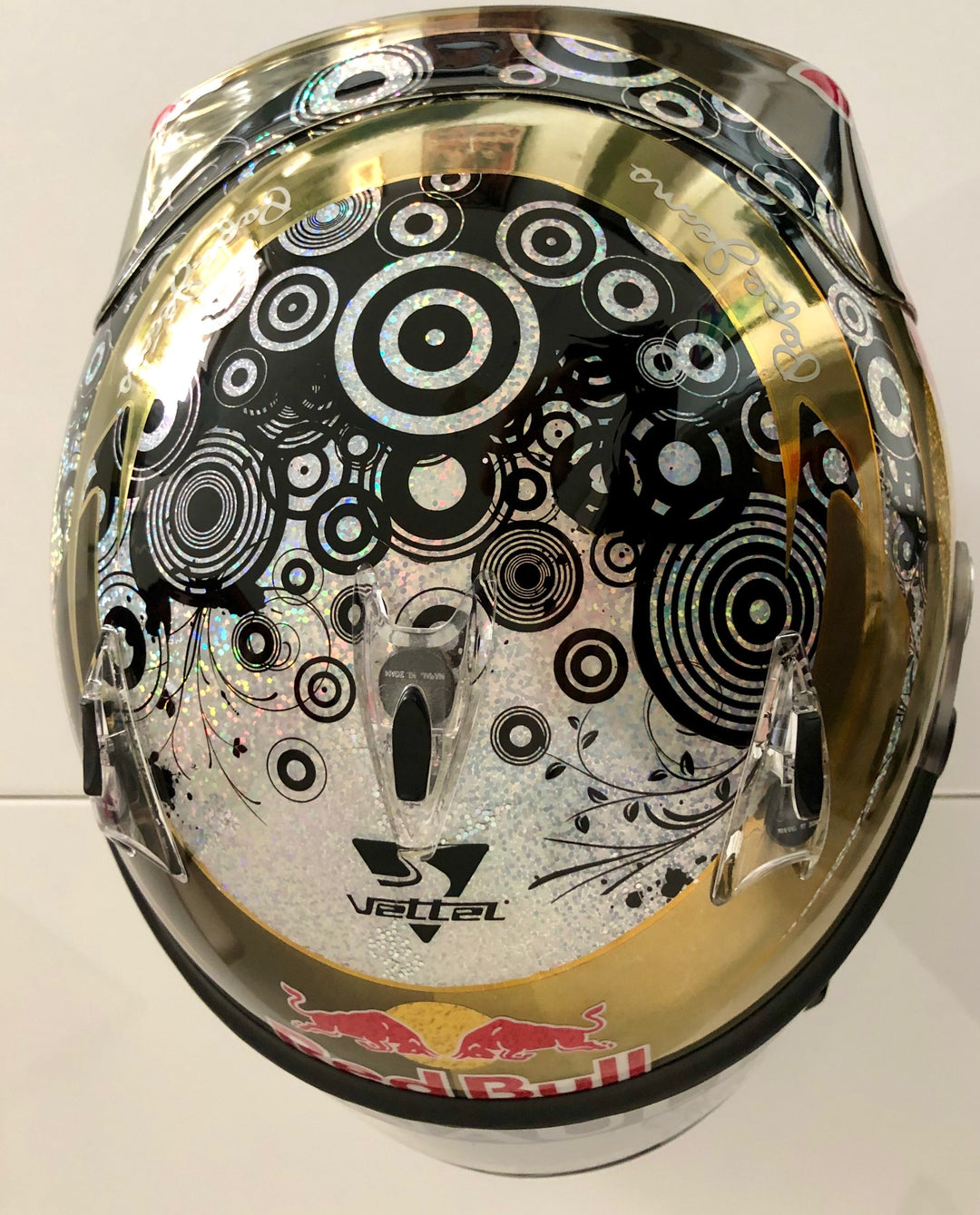 Sebastian Vettel 2010 GP 仕様ミニヘルメット 3点セット 2010