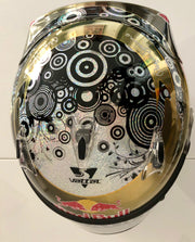 2010 Sebastian Vettel race used helmet - Formula 1 Memorabilia