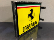 1981 Ferrari SEFAC official dealer double side illuminated neon sign -SOLD-