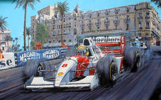 Master of Monaco by Nicolas Watts - Formula 1 Memorabilia