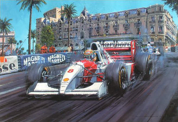 Master of Monaco by Nicolas Watts - Formula 1 Memorabilia