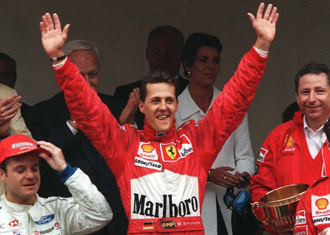 1997 Michael Schumacher Monaco GP race used suit - Formula 1 Memorabilia
