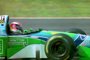 1994 Michael Schumacher British GP race used helmet - Formula 1 Memorabilia