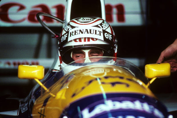 1991 Nigel Mansell race Helmet - Formula 1 Memorabilia