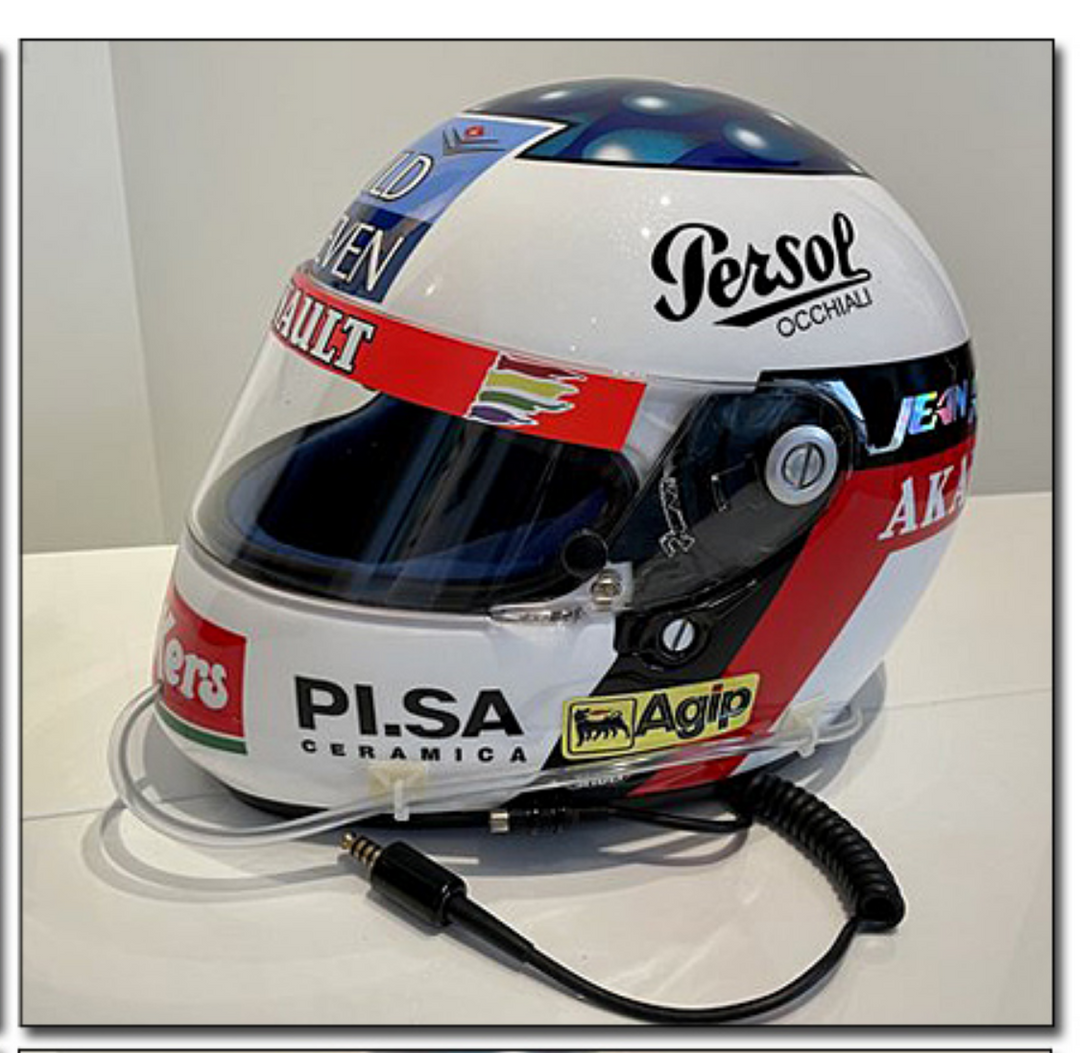 1997 Jean Alesi replica Helmet – Formula 1 Memorabilia