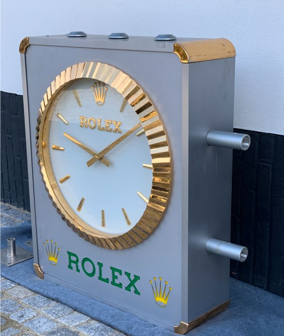 Official rolex wall clock best sale