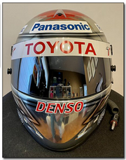 2005 Jarno Trulli test used helmet