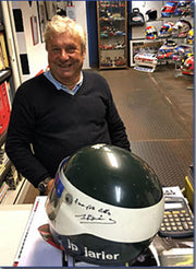 1983 Jean-Pierre Jarier race used GPA helmet - Formula 1 Memorabilia