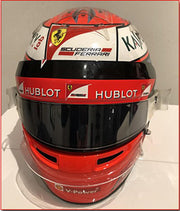 2016 Kimi Raikkonen race used Bell Helmet - Formula 1 Memorabilia