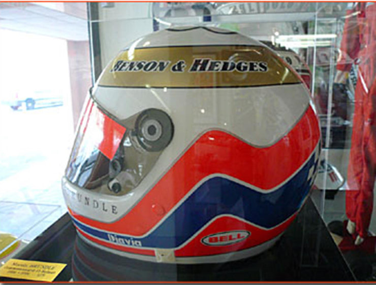 1996 Martin Brundle replica Helmet - Formula 1 Memorabilia