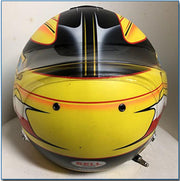 2010 Robert Kubica race used Bell helmet - Formula 1 Memorabilia