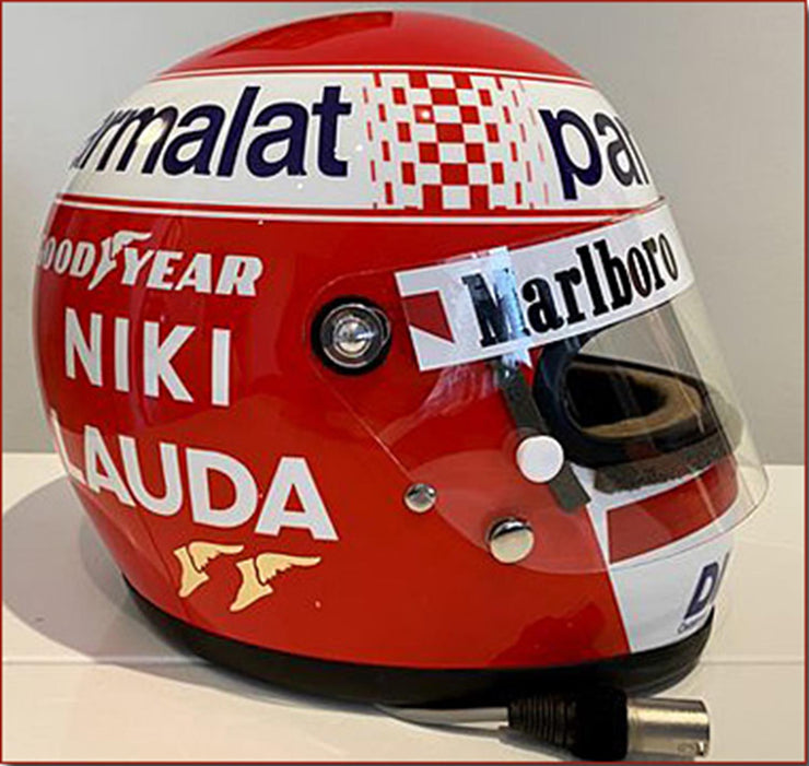 1979 Niki Lauda Bell replica helmet - Formula 1 Memorabilia