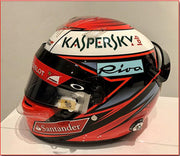 2016 Kimi Raikkonen race used Bell Helmet - Formula 1 Memorabilia