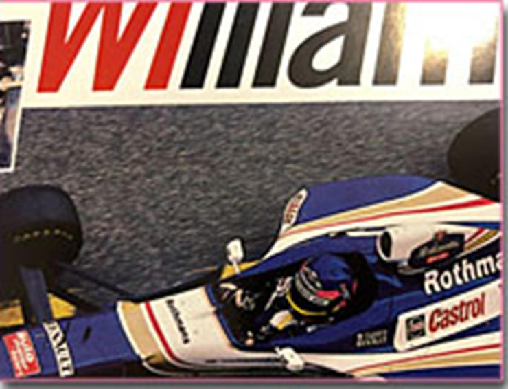 1997 Jacques Villeneuve race used Helmet - Formula 1 Memorabilia