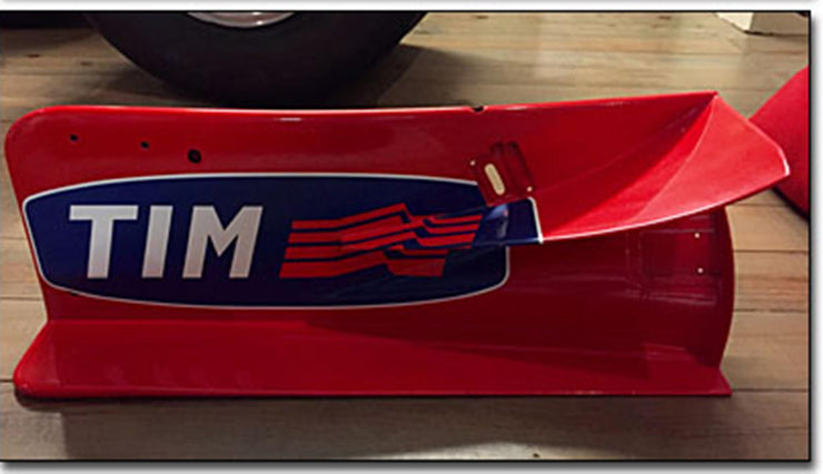 2000 Michael Schumacher Front wing end plate - Formula 1 Memorabilia