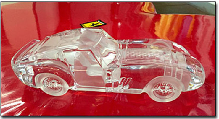 Ferrari 250 GTO sculpture - Formula 1 Memorabilia