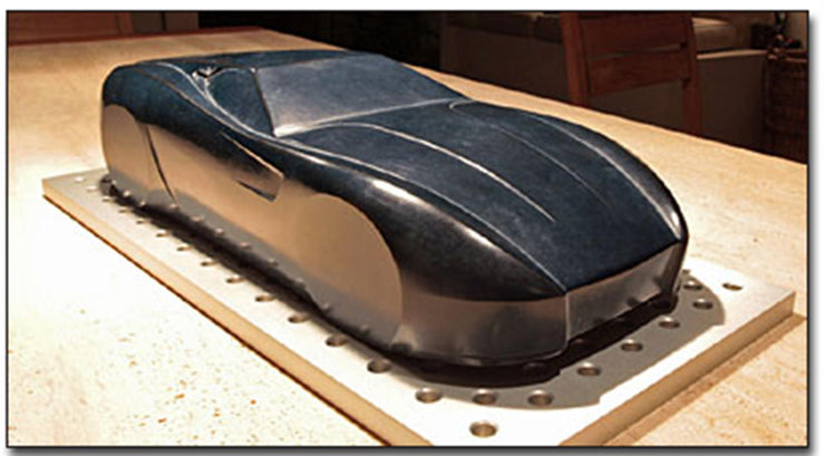 Fiorana Ferrari F599 GTO sculpture by Emmanuel Zurini - Formula 1 Memorabilia