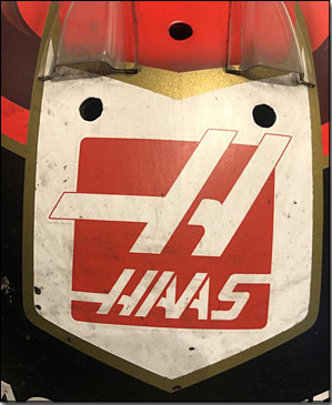 2019 Kevin Magnussen race used helmet