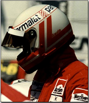 1982 Niki Lauda replica helmet