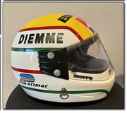 1991 PierLuigi Martini race used helmet