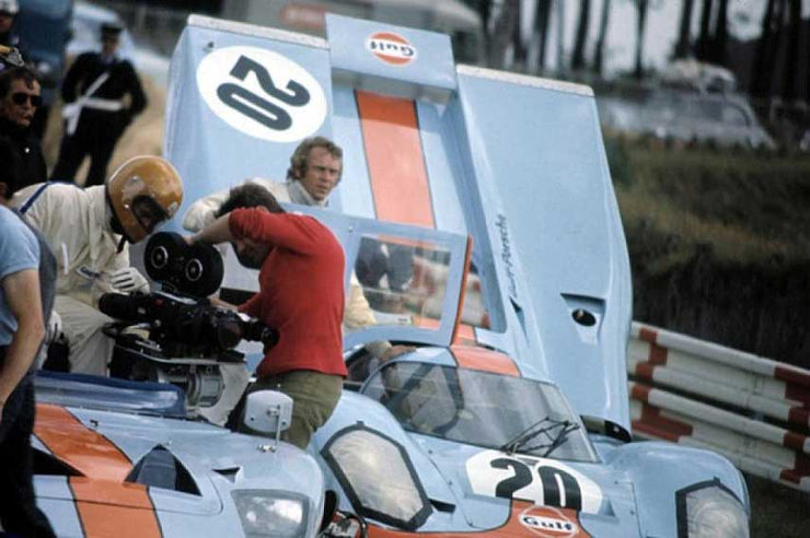 1970 Steve McQueen at Le Mans by Nicholas Watts - Formula 1 Memorabilia