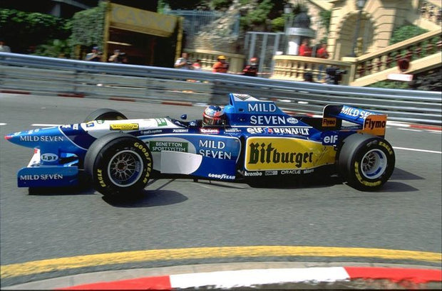 1995 Michael Schumacher steering wheel - SOLD - - Formula 1 Memorabilia