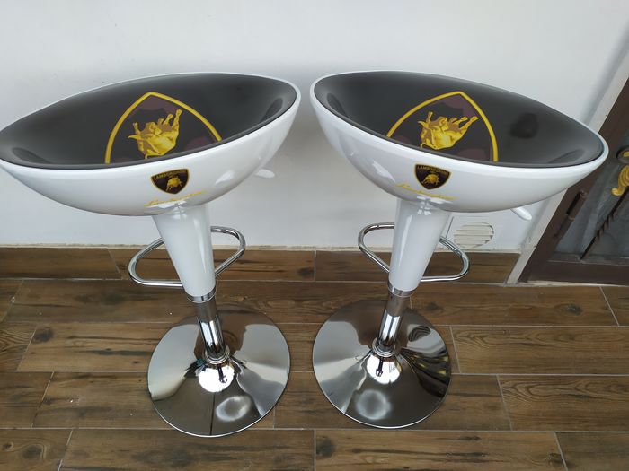 Set of 2 Lamborghini Design Stools