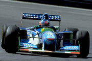 1994 Michael Schumacher Brazil GP race used helmet - Formula 1 Memorabilia
