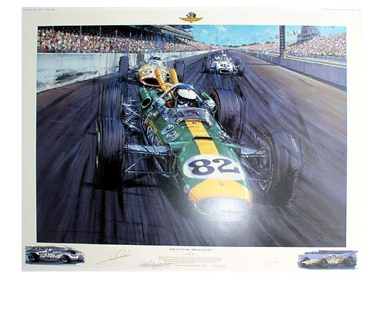 Tribute to Ford: The 1965 Indy 500 by Nicholas Watts - Formula 1 Memorabilia