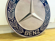 2000s Mercedes-Benz dealer official sign