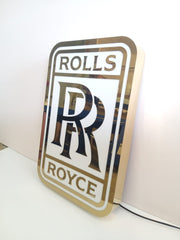 2010 Rolls Royce dealer illuminated sign