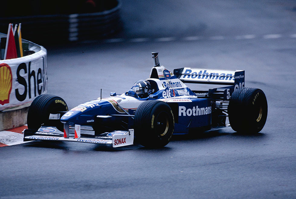ロスマンズ　ウィリアムズ FＷ18 Rothmans 1/8 Williams FW18 by Amalgam – Formula 1 Memorabilia