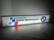 2000s BMW Motorsport Long dealership illuminated 3D sign