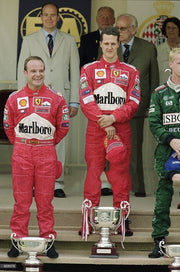 2001 Michael Schumacher Nike race shoes Signed - Formula 1 Memorabilia
