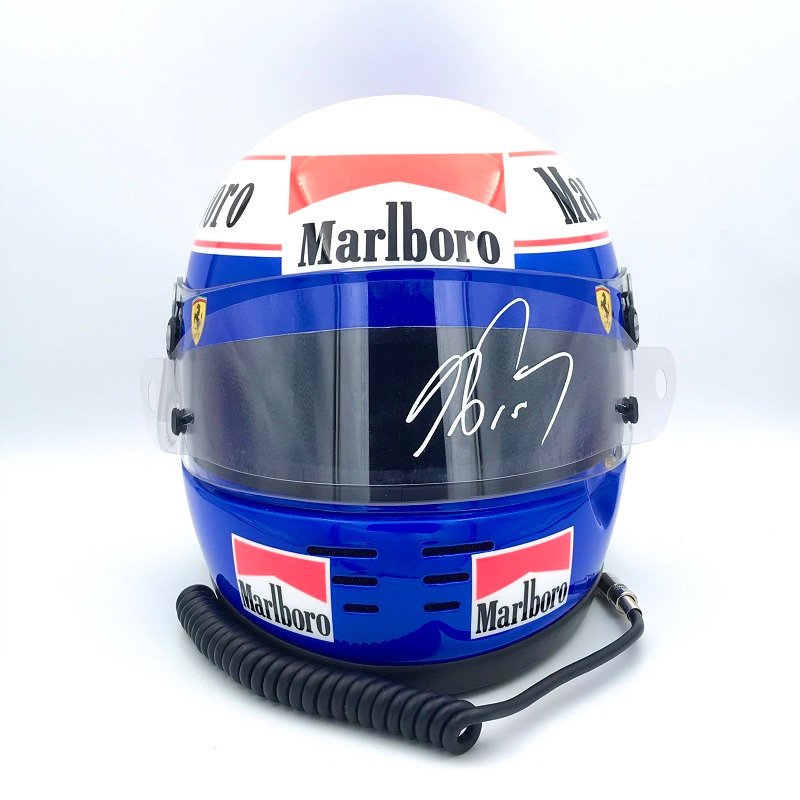 arai f1 replica helmets 1990 Alain Prost replica Arai Helmet signed – Formula 1 Memorabilia