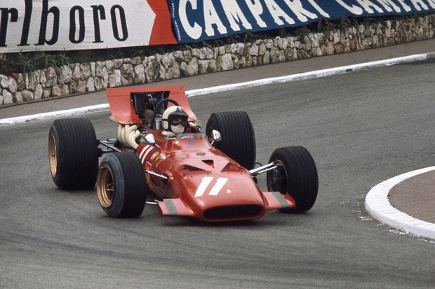 Chris Amon during the Monaco GP by Alan Kinsey - Formula 1 Memorabilia