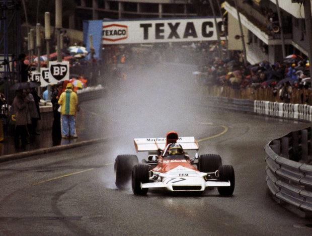 Jean Pierre Beltoise in the BRM P160, Monaco 1972 by Nicholas Watts - Formula 1 Memorabilia