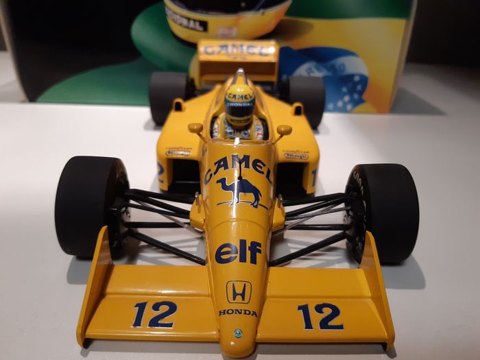 1:18 Ayrton Senna Lotus Honda 99T by MiniChamps