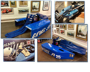 1986 Rene Arnoux engine Ligier engine cowl - SOLD - - Formula 1 Memorabilia