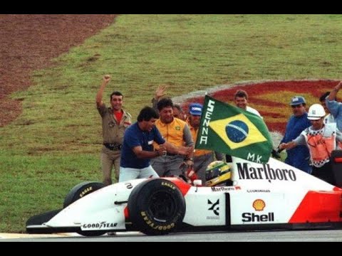 1991 Ayrton Senna front wing endplate -SOLD-