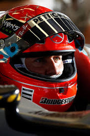 2010 Michael Schumacher official Schuberth replica helmet - Formula 1 Memorabilia