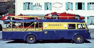 1957 Fiat-Bartoletti Tipo 642 RN2 Maserati Racing Car Transporter