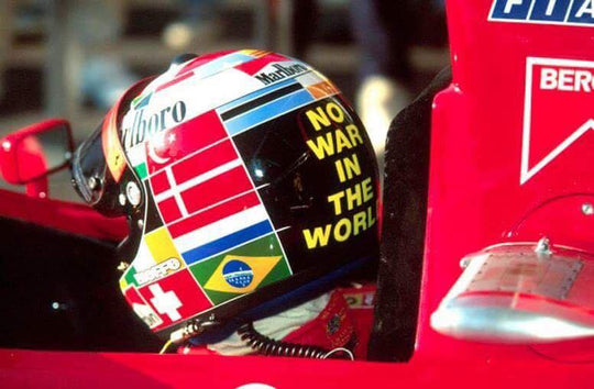 CASQUETTE VINTAGE GERHARD Berger Ferrari Marlboro équipe chapeau F1