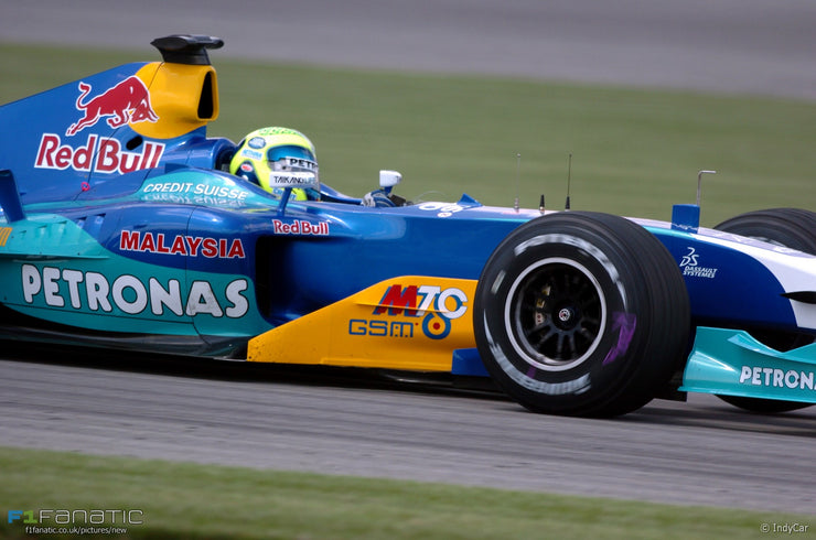 2004 Felipe Massa race used Bell helmet