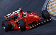 1998 Michael Schumacher replica Helmet signed - Formula 1 Memorabilia