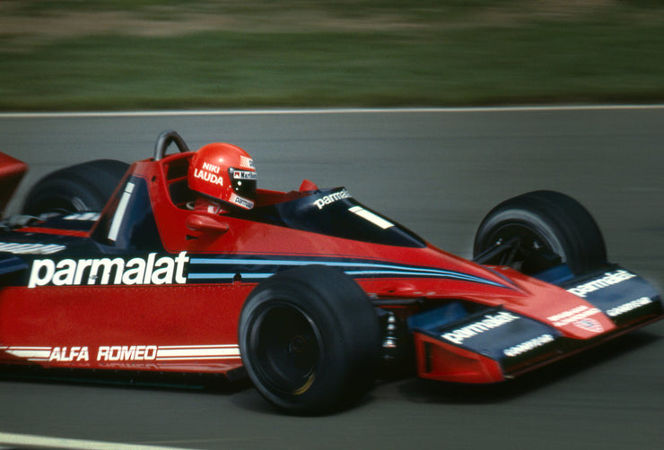 1978 Niki Lauda wind screen signed - SOLD - - Formula 1 Memorabilia
